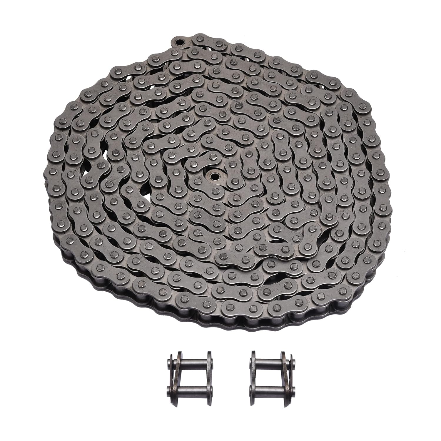 Jieli 10 foot roller chain extension 08B 428 with two connecting links for sliding gate opener
